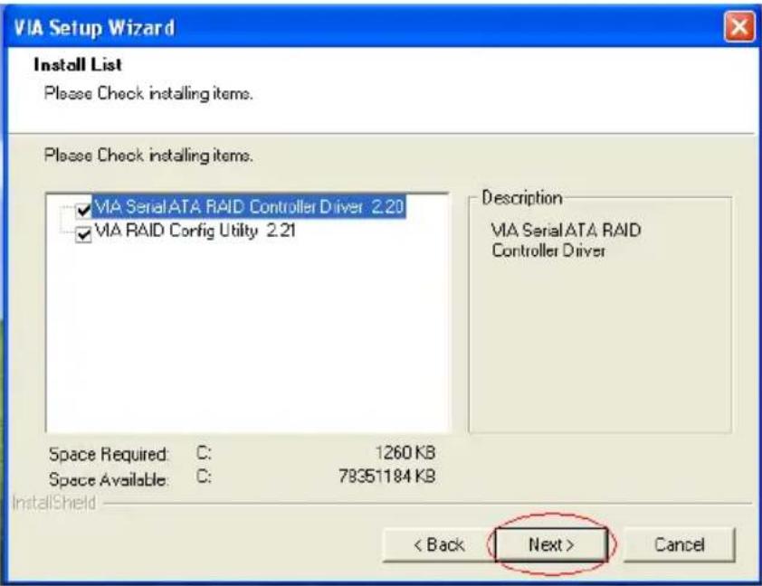 ECS KM400-M2 - Installation of VIA SATA RAID Utility - 3