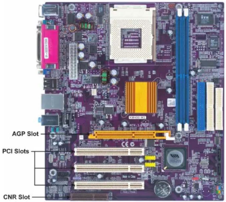 ECS KM400-M2 - Installing Add-on Cards - 1