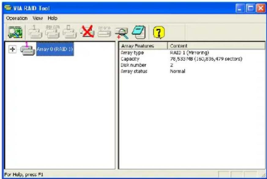 ECS KM400-M2 - Using VIA RAID Tool - 11