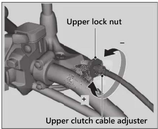 Honda NC750XA (2020) - I Upper Adjustment - 1