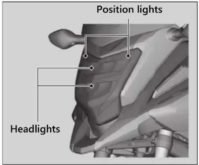Honda NC750XA (2020) - Burned-out Light Bulb - 1