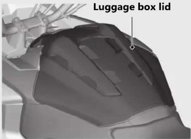 Honda NC750XA (2020) - Luggage Box Lid - 1