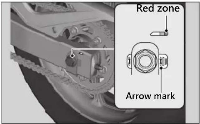 Honda NC750XA (2020) - | Checking the Drive Chain Wear - 1