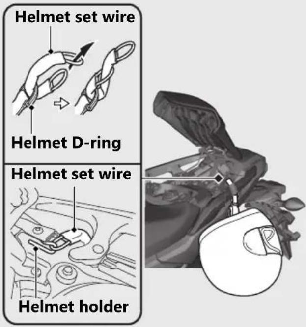 Honda NC750XA (2020) - Helmet Holder - 1