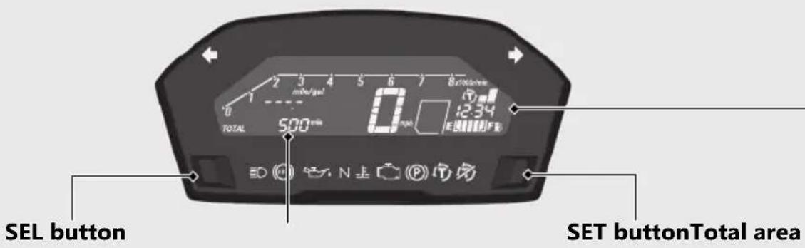 Honda NC750XA (2020) - Instruments - 1