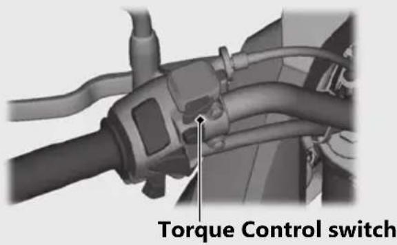 Honda NC750XA (2020) - Torque Control on and off - 1