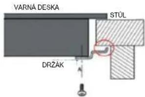 VARNÁ DESKA STÚL DRŽÁK