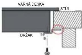 VARNA DESKA STUL DRŽÁK 10 B