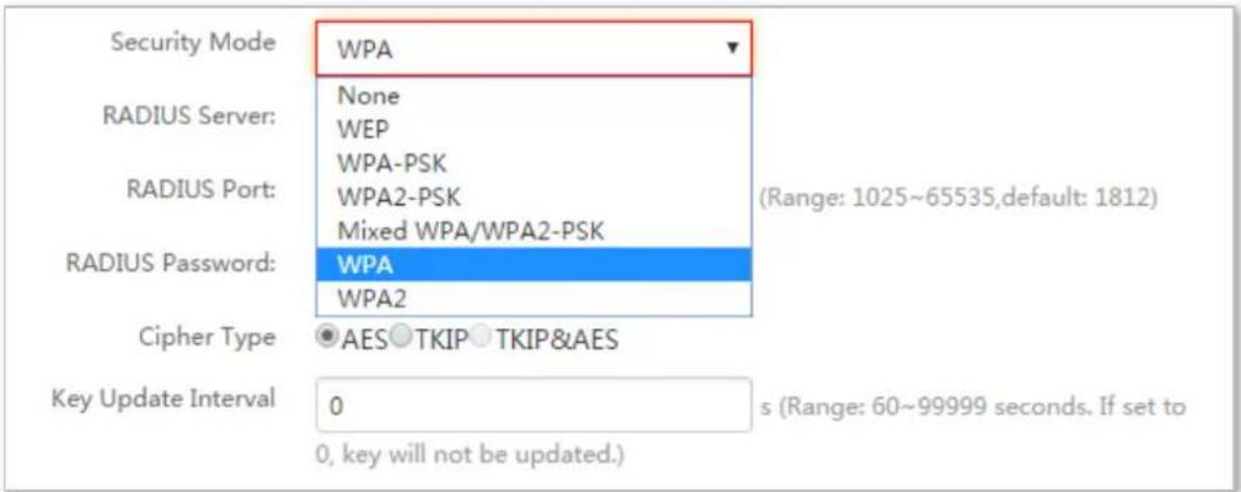 Tenda i21 - ■ WPA and WPA2 - 1
