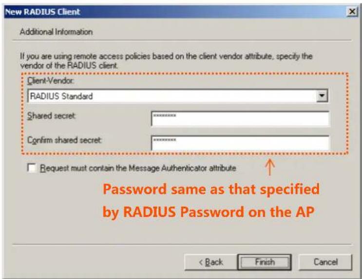 Tenda i21 - Step 1 Congure a RADIUS client. - 3