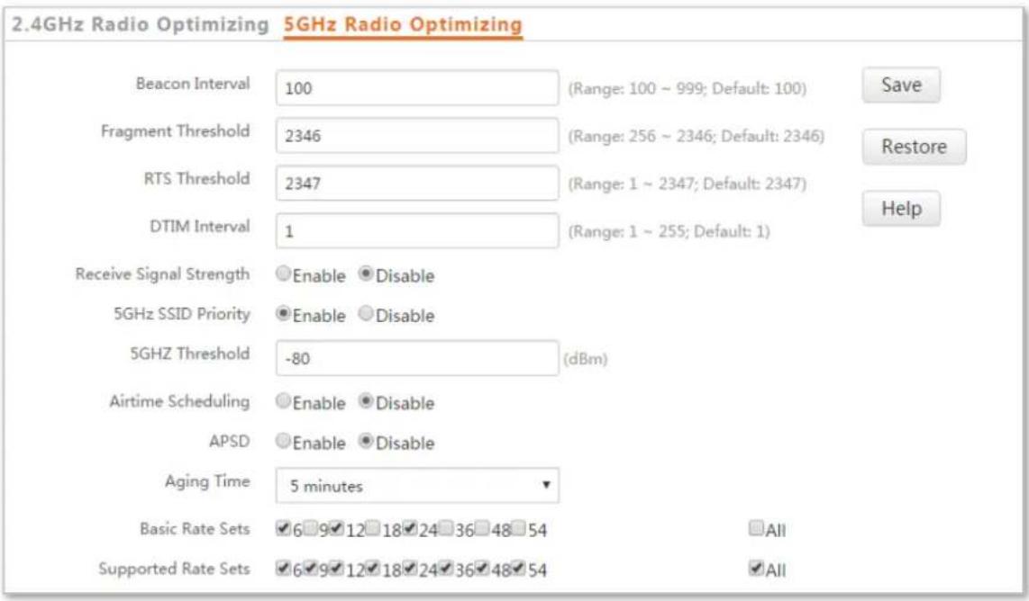 Tenda i21 - Opmizing Radio - 2