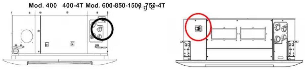 FERROLI FCM - PIPES AND DRAINING OFF CONDENSATION - 1