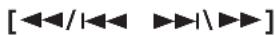TASCAM CD-GT1MKII - 13) Track Skip/Search Keys - 1