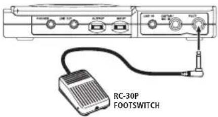 RC-30P FOOTSWITCH