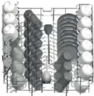ECG EDF 6023 WA++ - Befüllen des Unterkorbes - 1
