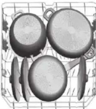 ECG EDF 6023 WA++ - Filling the bottom basket - 3