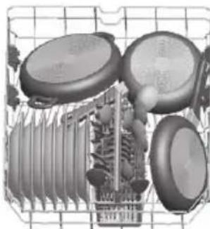ECG EDF 6023 WA++ - Filling the bottom basket - 2