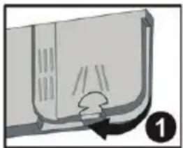 ECG EDF 6023 WA++ - Filling the detergent dispenser - 1