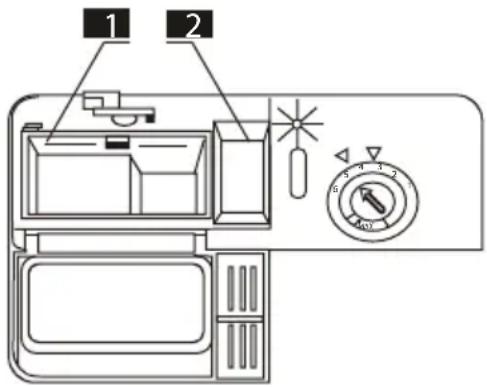 ECG EDF 6056 QWA++ - Dávkovanie umývacieho prostriedku - 1