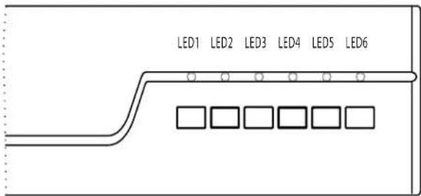 LED1 LED2 LED3 LED4 LED5 LED6