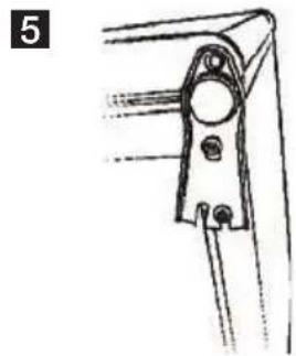ECG ERM 10510 EFR - To change the door opening direction: - 2
