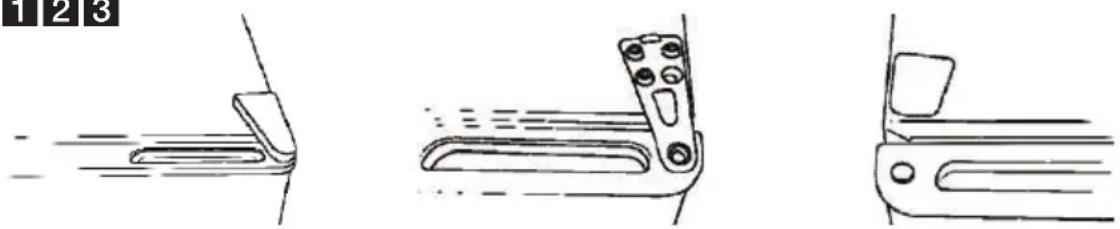 ECG ERM 10510 BRM - To change the door opening direction: - 1