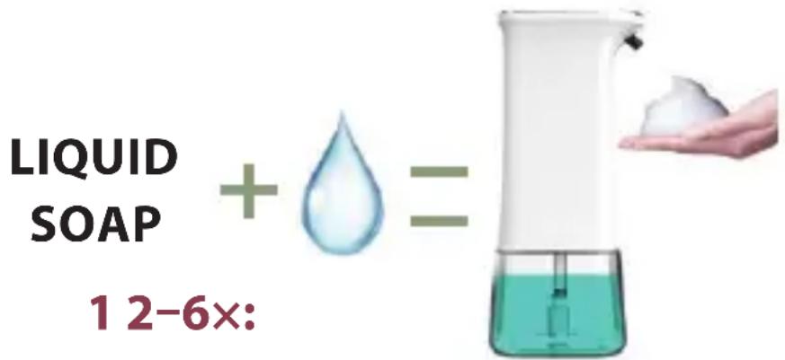 LIQUID SOAP + 12-6x:
