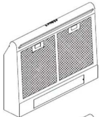 ECG EFT 6069 W - Upevnění odsavače par - 2