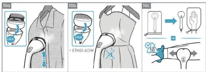 10a click 10b click • E7H51-60W 10c