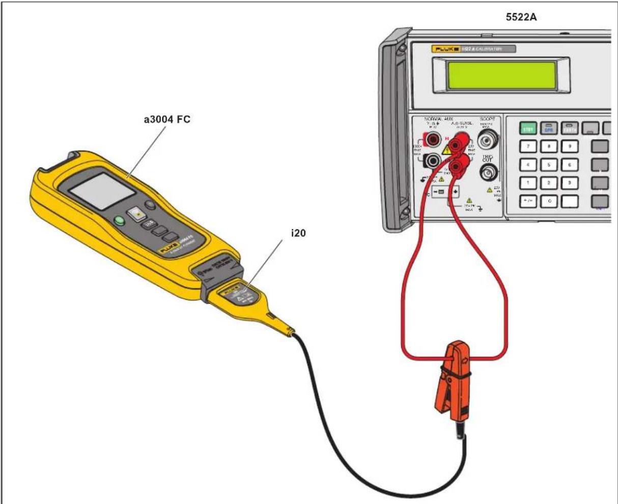 FLUKE a3004 FC - 4-20 mA Clamp Calibration Adjustment - 1