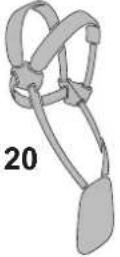 STIHL FS 70 R - Approved Combinations of Cutting Attachment, Deflector, Handle and Harness - 6