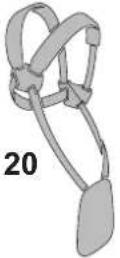 STIHL FS 70 R - Approved Combinations of Cutting Attachment, Deflector, Handle and Harness - 14