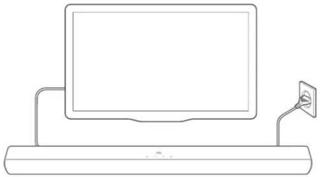 JBL Cinema SB140 - Play from the TV source - 1