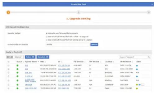 1. Upgrade Setting FIR Upgrade Configuration Upgrade Method: ✓ Adopted a new Software File to upgrade ☐ Use existing 9 updates from it below 7.0 updates ☐ Use existing 9 updates from controls server to upgrade Hardware File for Upgrade No Files Apply by DevOps3 SET Options Selected All Enrolled All Status: Software Name * (RGB) (E:) FIR Version: HIF Version (Location): Model Name: Label ● NLS 601-55-65-65-65-28 172.10.10.20 4.10.8005 CS NLS 020-1230-28 ● NLS 601-55-78-60-60-60 172.10.10.20 4.00.805 A# NLS 045-1130-4557 ● NLS 208-208 14.98.48-48.63-68-68 172.10.10.20 5.00.8038 AS @Beijing 045-2260-199C NLS ● NLS 212B-212 30.29.99-39.27-63.5 172.10.10.20 6.12.33 X #NLS Lab 045-480049 ● NLS 212B-212 30.29.99-39.27-63.5 172.10.10.20 6.12.33 Y#NLS Lab 045-2639 ● NLS 212B-212 30.29.99-39.27-63.5 172.10.10.20 6.12.33 X#NLS Lab 045-480049 ● NLS 212B-212 30.29.99-39.27-63.5 172.10.10.20 6.12.33 X#NLS Lab 045-480049 ● NLS 212B-212 30.29.99-39.27 -63.5 172.10.10.20 6.05.827 NLS @Beijing 045-3639 ● NLS 212B-212 30.29.99-39.27 -63.5 172.10.10.20 7.16.594 GJ Tagyi 045-1235-48P