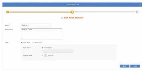Set Task Details Start: Start 2 End Time: Start 2 Time Target: Start Time End Time Start Time End Time Start Time End Time Start Time End Time
