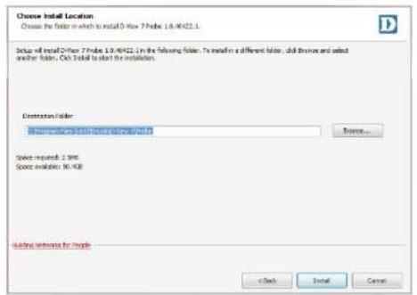 Choose Install Location Choose the folder in which to install 0-View 7 Probe 1.0-0422.1. Setup will install 0-View 7 Probe 1.0-0422.1 in the following folder. To install in a different folder, click browser and select another folder. Click Install to install the installation. Extraction Folder: Remove the folder name (100% of the folder name) Space required: 2 KB Space available: 30 KB Loading network for People < Back Install Cancel