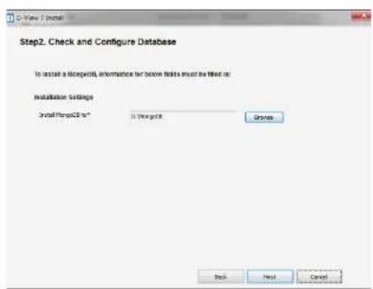 Step2. Check and Configure Database To install a HadoopDB information for below fields must be filled in: Installation Settings Install HadoopDB * - HadoopDB Grains Help Next Cancel