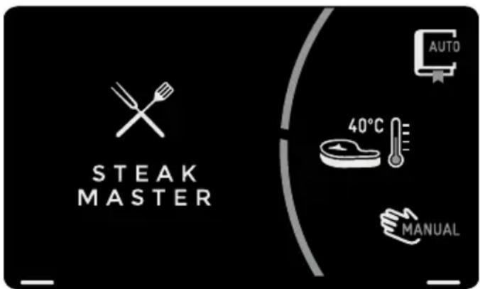 STEAK MASTER AUTO 40°C MANUAL