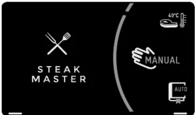 STEAK MASTER 40°C MANUAL AUTO
