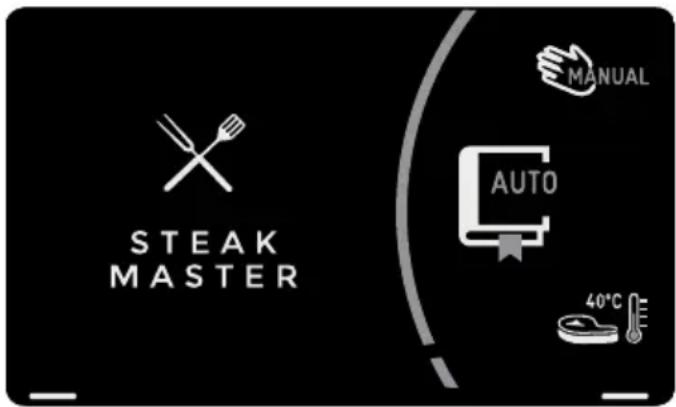 STEAK MASTER MANUAL AUTO 40°C