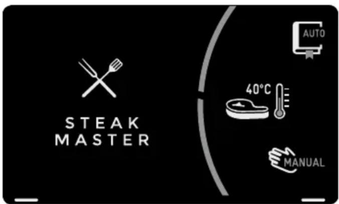 STEAK MASTER AUTO 40°C MANUAL
