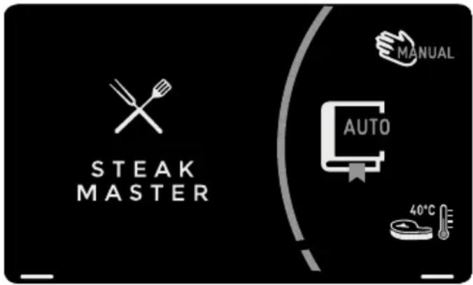 STEAK MASTER MANUAL AUTO 40°C