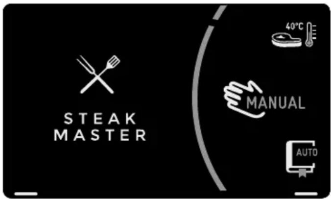 STEAK MASTER 40°C MANUAL AUTO