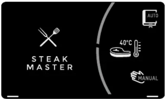 STEAK MASTER AUTO 40°C MANUAL