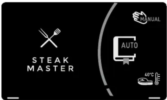 STEAK MASTER MANUAL AUTO 40°C