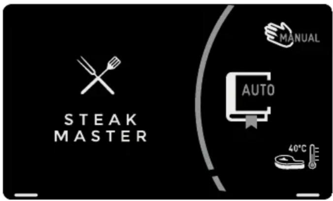 STEAK MASTER MANUAL AUTO 40°C