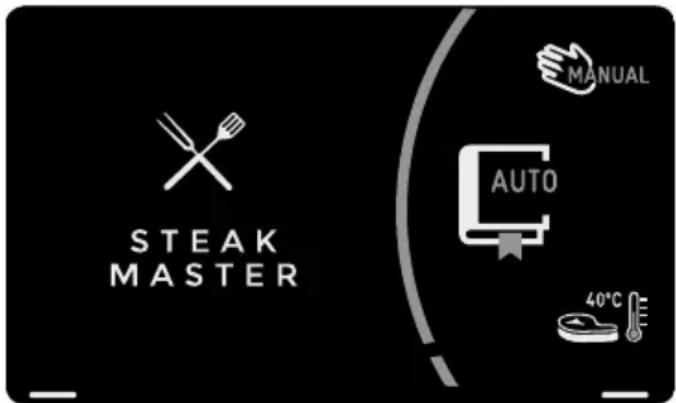 STEAK MASTER MANUAL AUTO 40°C