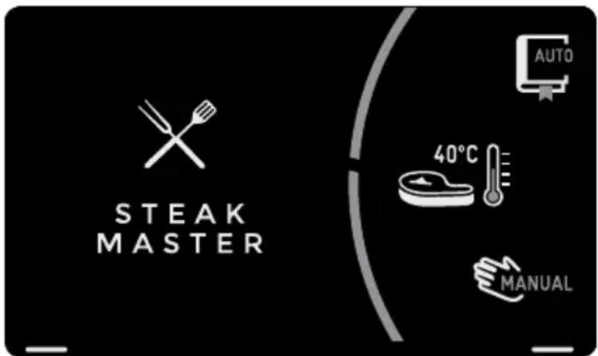 STEAK MASTER AUTO 40°C MANUAL