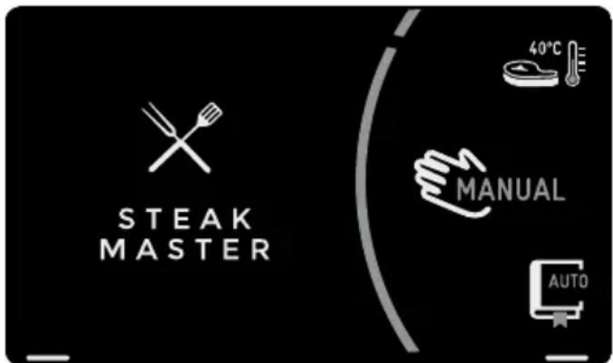 STEAK MASTER 40°C MANUAL AUTO