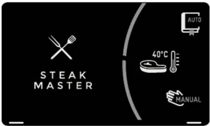 STEAK MASTER AUTO 40°C MANUAL